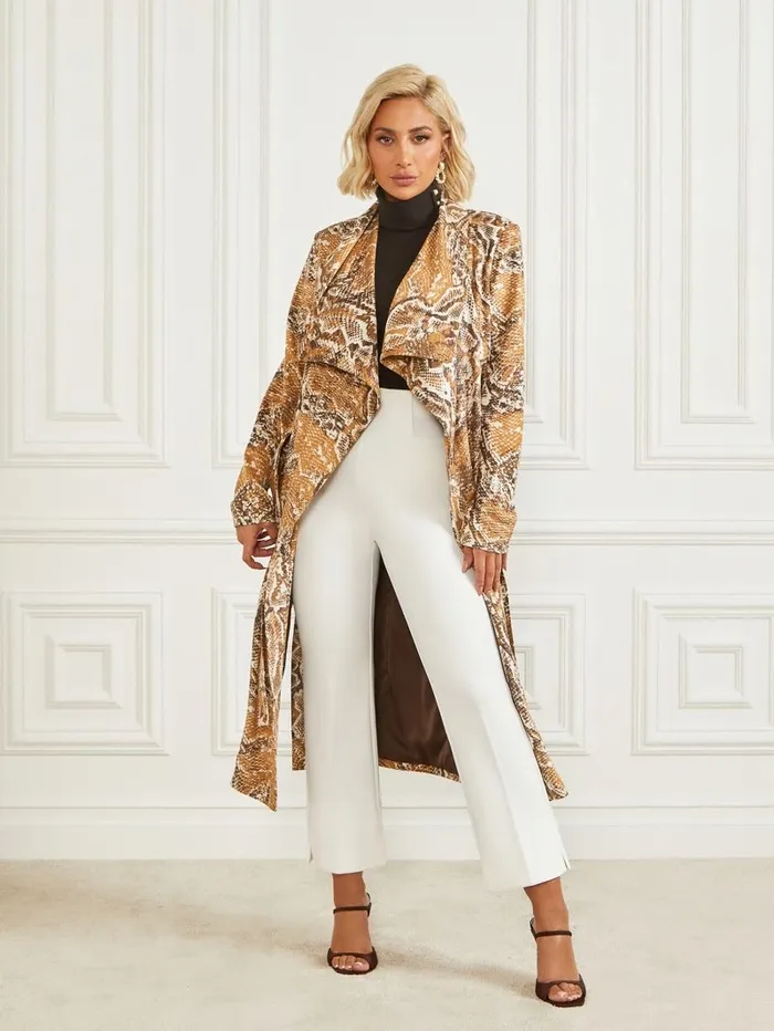 Women GUESS Hudson Snakeskin Printed CoverUp Secret Skin Print Jackets and Coats Women GUESS Hudson Snakeskin Printed CoverUp Secret Skin Print Jackets and Coats