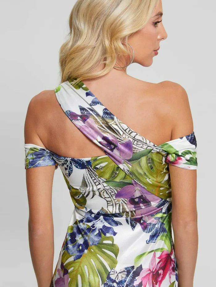 Women GUESS Malori Twisted Strap Dress Island Fancy Dresses and Jumpsuits Women GUESS Malori Twisted Strap Dress Island Fancy Dresses and Jumpsuits