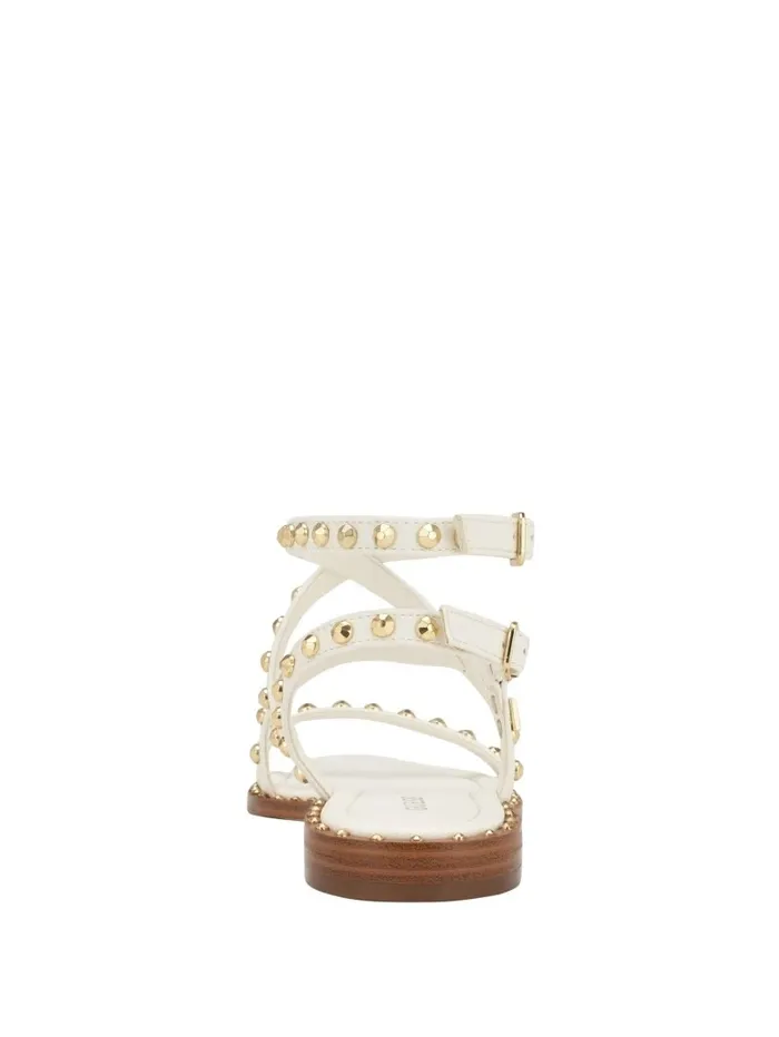 Women GUESS Yamara Studded Strappy Gladiator Sandals Wht Floral Sandals Women GUESS Yamara Studded Strappy Gladiator Sandals Wht Floral Sandals