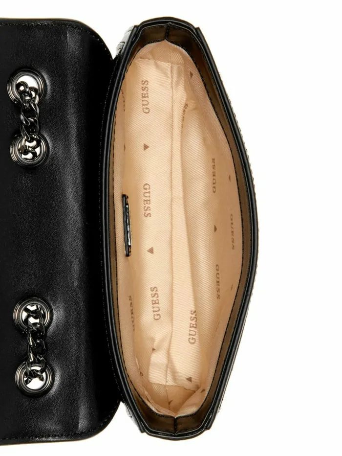 Women Handbags GUESS Kaska Mini Crossbody Black Women Handbags GUESS Kaska Mini Crossbody Black
