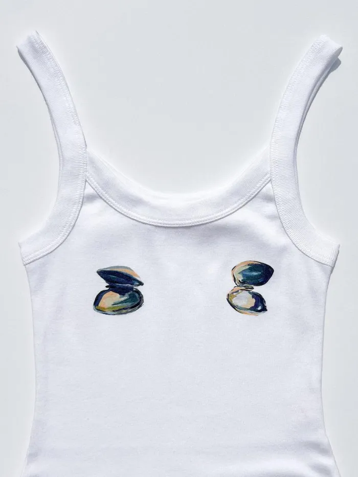Women Harley Tank Clams Lisa Says Gah Graphic Tees