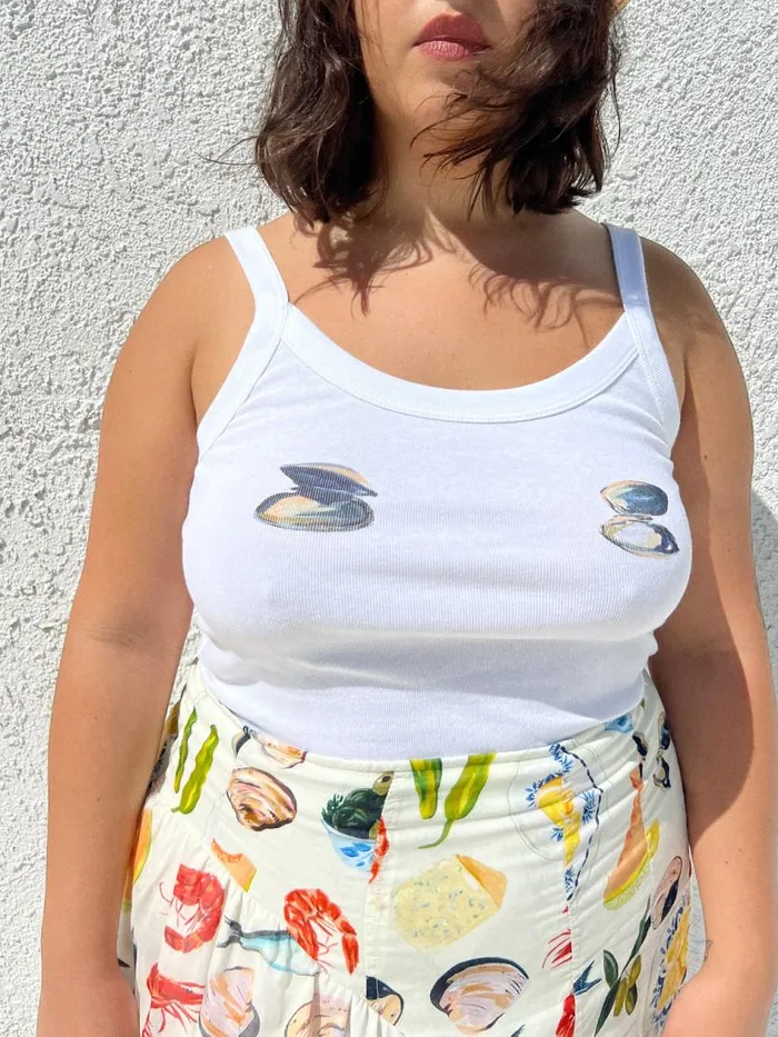 Women Harley Tank Clams Lisa Says Gah Graphic Tees