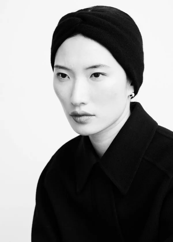 Women Headwear and Other Stories TwistFront Cashmere Headband Black Women Headwear and Other Stories TwistFront Cashmere Headband Black