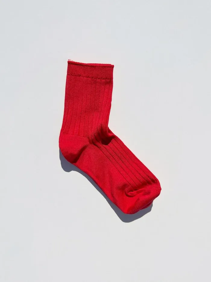 Women Her Socks Classic Red Lisa Says Gah Accessories Women Her Socks Classic Red Lisa Says Gah Accessories