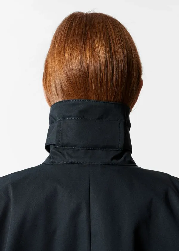 Women Jackets and Coats and Other Stories Aline FunnelNeck Jacket Dark Blue