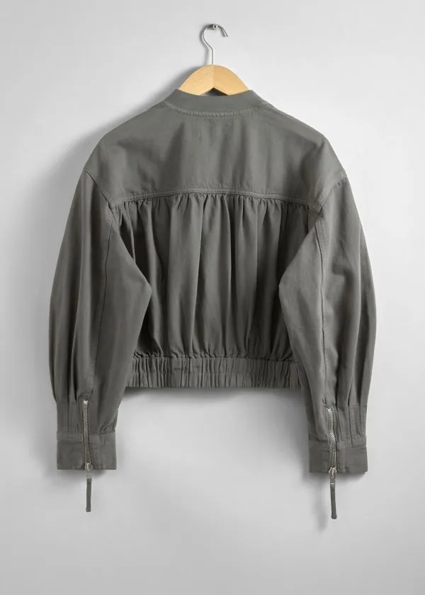 Women Jackets and Coats and Other Stories Boxy Utility Jacket Grey