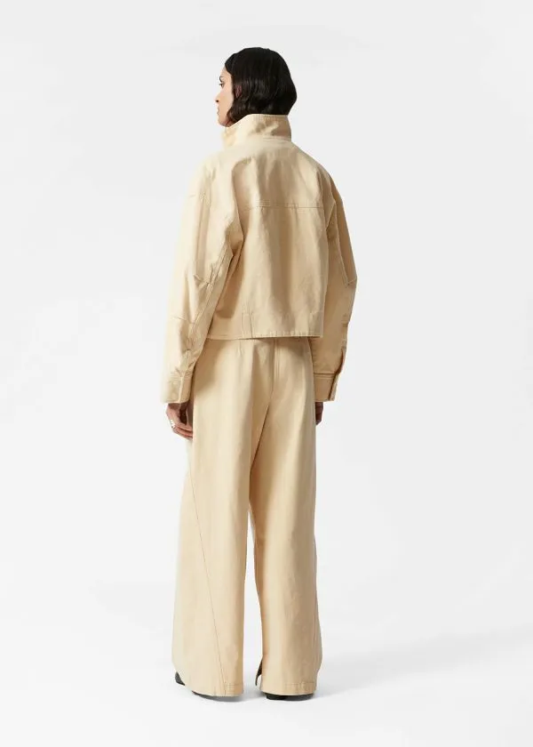 Women Jackets and Coats and Other Stories PatchPocket Jacket Yellow