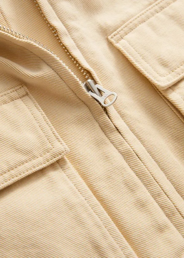 Women Jackets and Coats and Other Stories PatchPocket Jacket Yellow