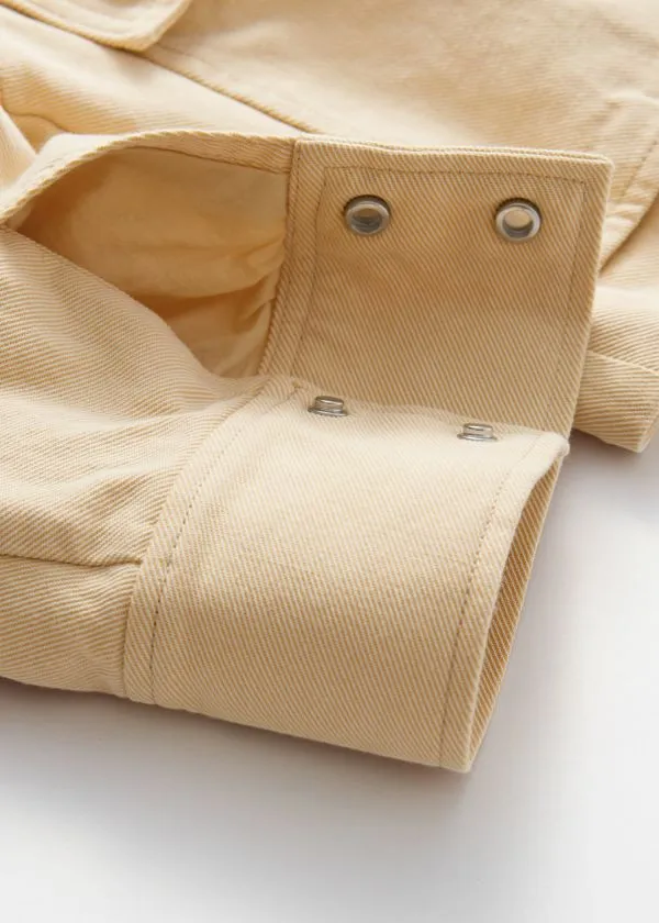Women Jackets and Coats and Other Stories PatchPocket Jacket Yellow