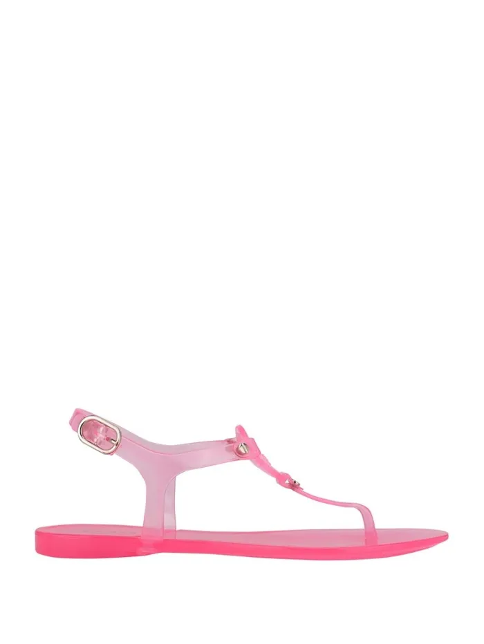 Women Janica Jelly TStrap Sandal Light Pink Sandals GUESS Women Janica Jelly TStrap Sandal Light Pink Sandals GUESS