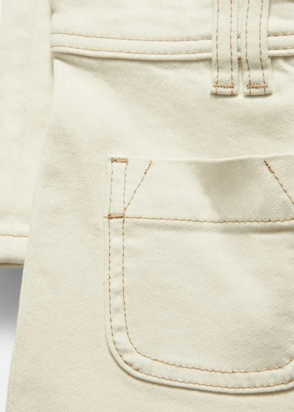Women Jeans and Other Stories HighWaist Flared Jeans Cream