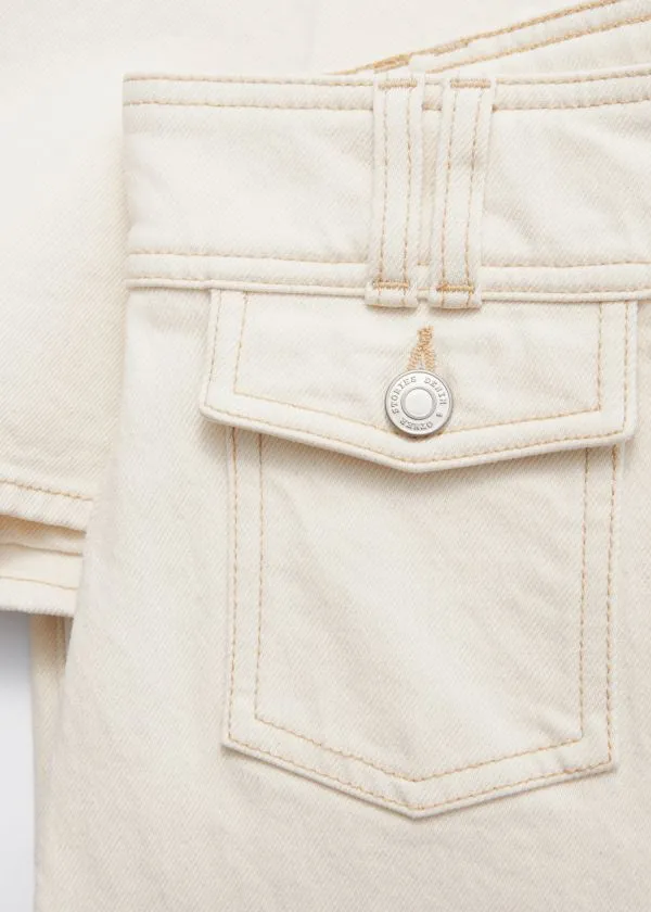 Women Jeans and Other Stories PressCrease Flared Jeans Cream