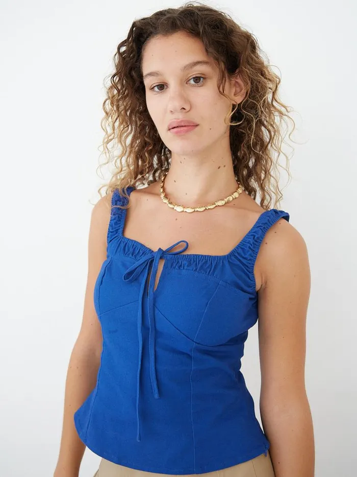 Women Kira Top Cobalt Lisa Says Gah Blouses Women Kira Top Cobalt Lisa Says Gah Blouses