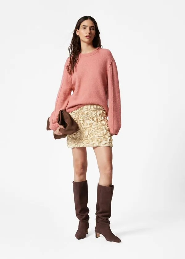 Women Knitwear and Other Stories AlpacaBlend Knit Jumper Coral