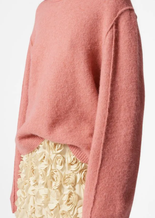 Women Knitwear and Other Stories AlpacaBlend Knit Jumper Coral