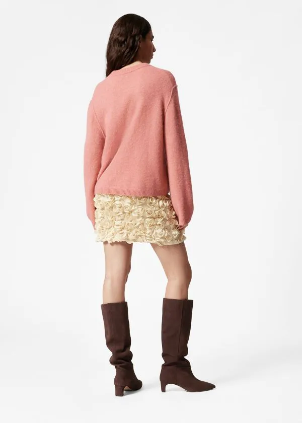 Women Knitwear and Other Stories AlpacaBlend Knit Jumper Coral