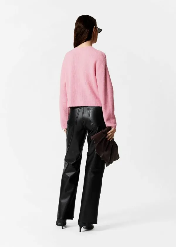 Women Knitwear and Other Stories AlpacaBlend Knitted Cardigan Pink