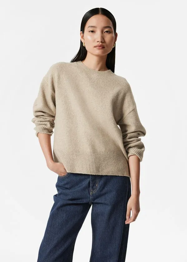 Women Knitwear and Other Stories Relaxed Knit Jumper Mole
