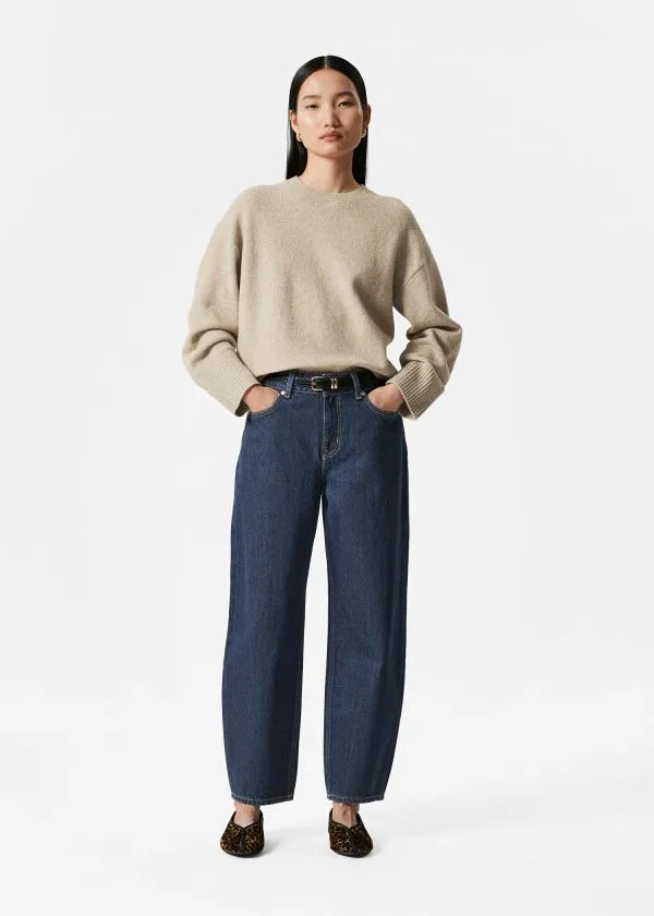 Women Knitwear and Other Stories Relaxed Knit Jumper Mole