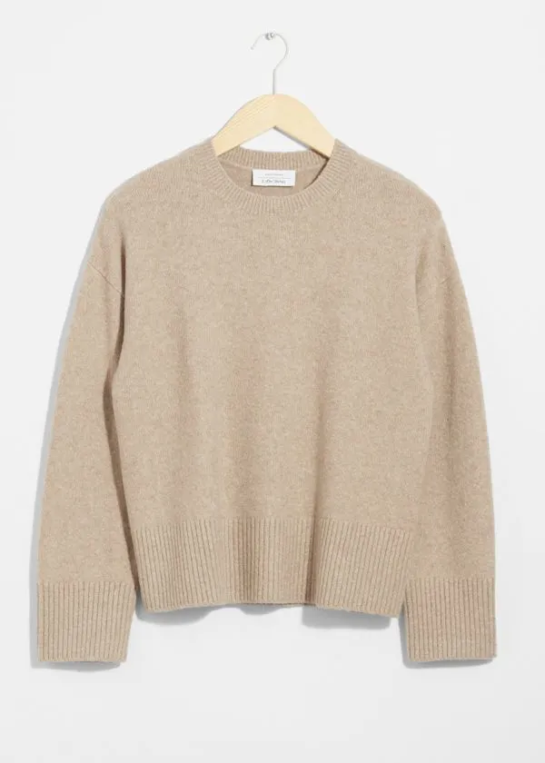 Women Knitwear and Other Stories Relaxed Knit Jumper Mole