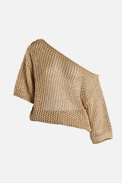 Women Knitwear Luisa Spagnoli Caligiana Caligiana Beige Women Knitwear Luisa Spagnoli Caligiana Caligiana Beige
