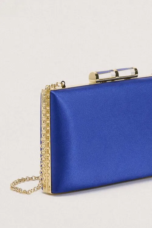Women Luisa Spagnoli Ivy Ivy PeriwinkleLight Gold Clutch and Pochette
