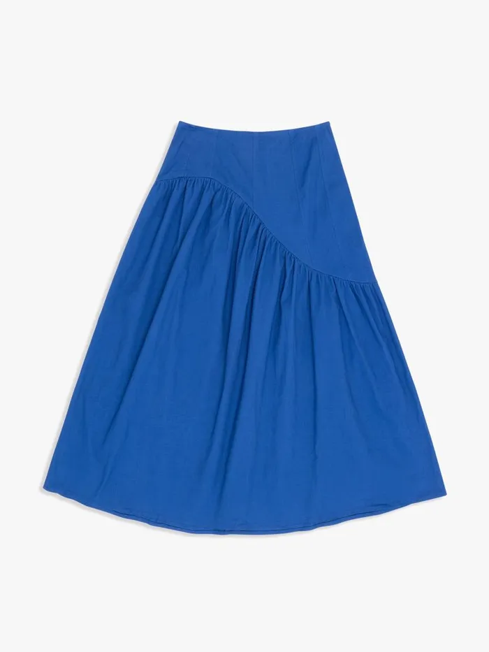 Women Maeve Midi Skirt Cobalt Lisa Says Gah Skirts