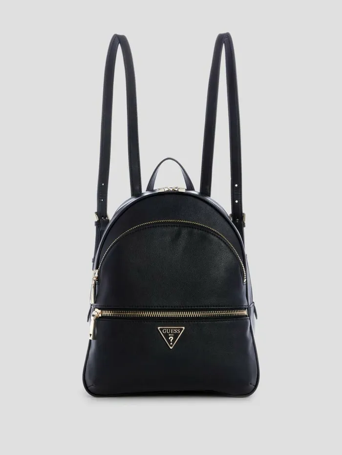 Women Manhattan Large Backpack Black Handbags GUESS