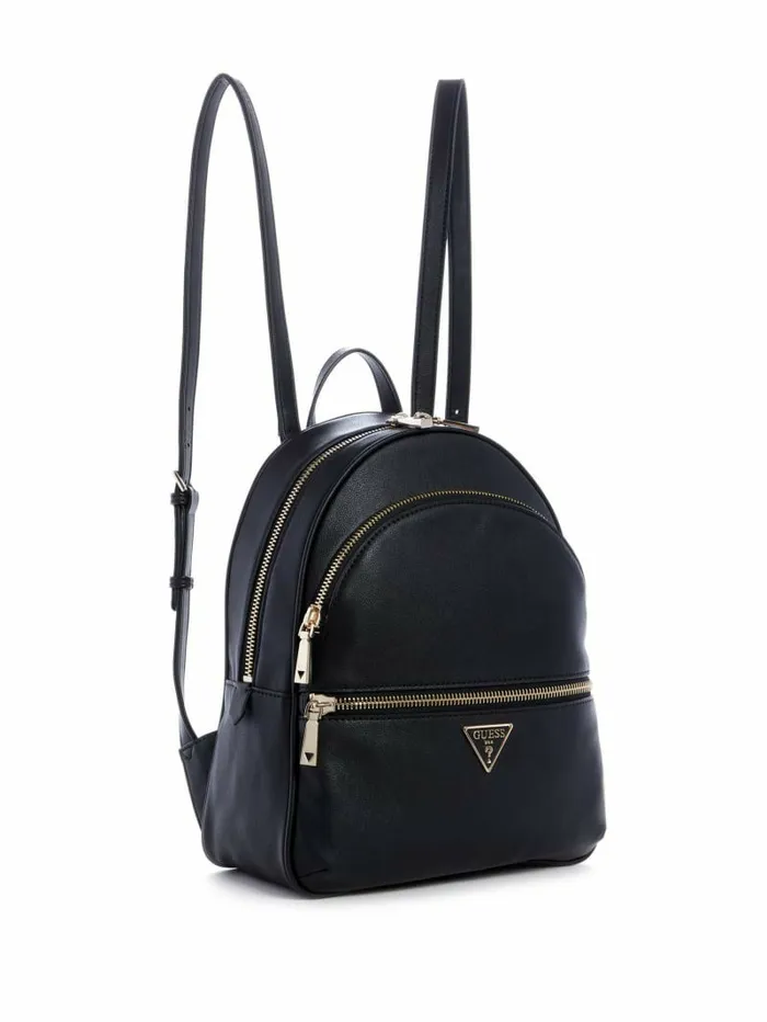 Women Manhattan Large Backpack Black Handbags GUESS Women Manhattan Large Backpack Black Handbags GUESS