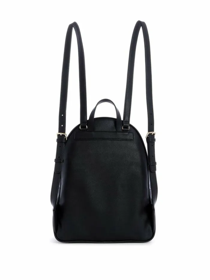 Women Manhattan Large Backpack Black Handbags GUESS Women Manhattan Large Backpack Black Handbags GUESS
