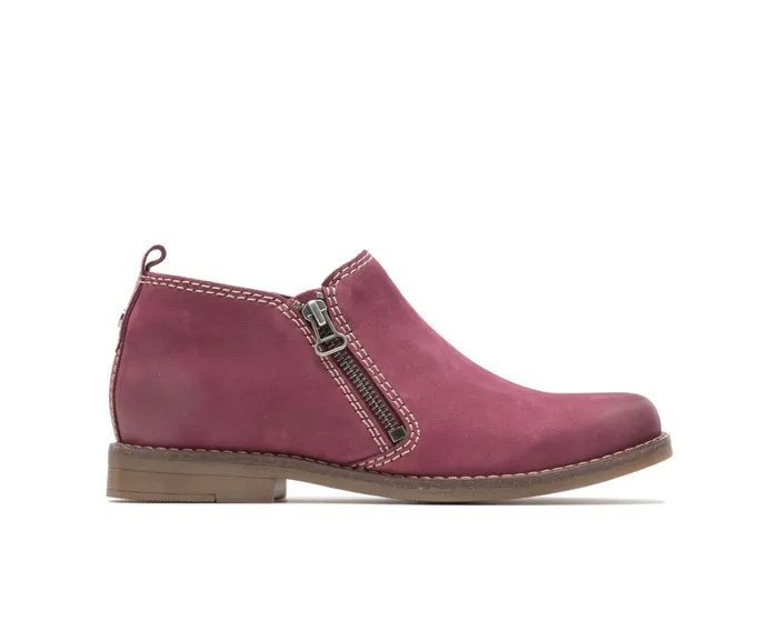 Women Mazin Cayto Dark Wine Nubuck Boots Hush Puppies