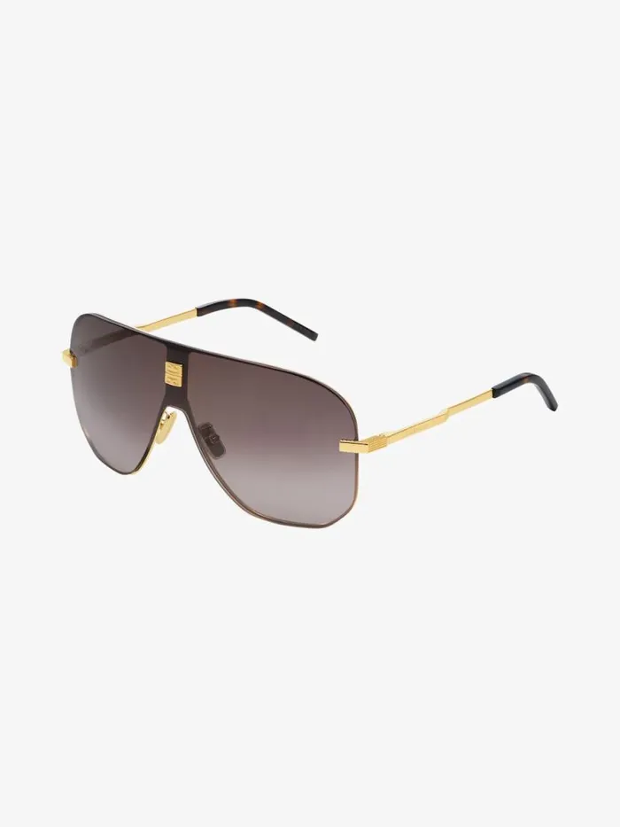 WomenMen Sunglasses Givenchy 4GEM Unisex Sunglasses In Metal Golden
