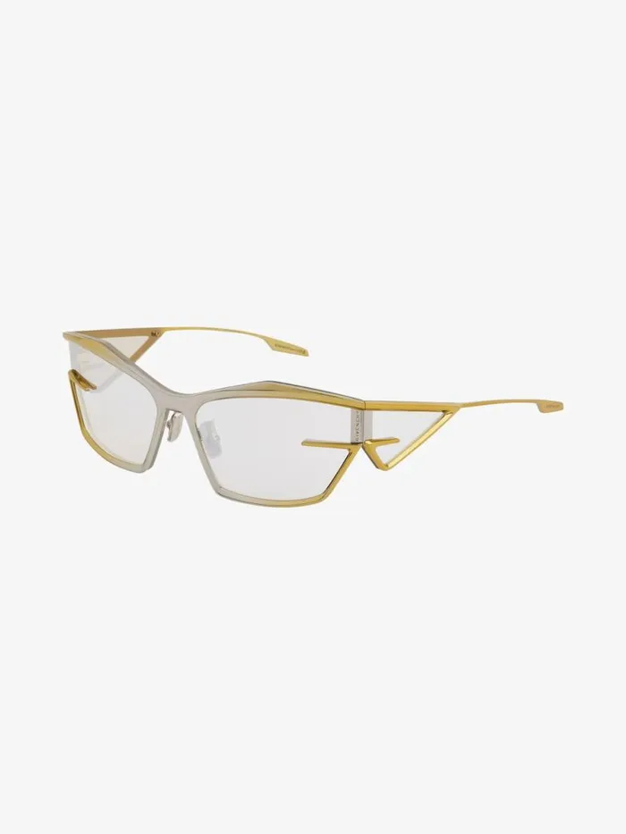 WomenMen Sunglasses Givenchy Giv Cut Unisex Sunglasses In Metal Dark Yellow