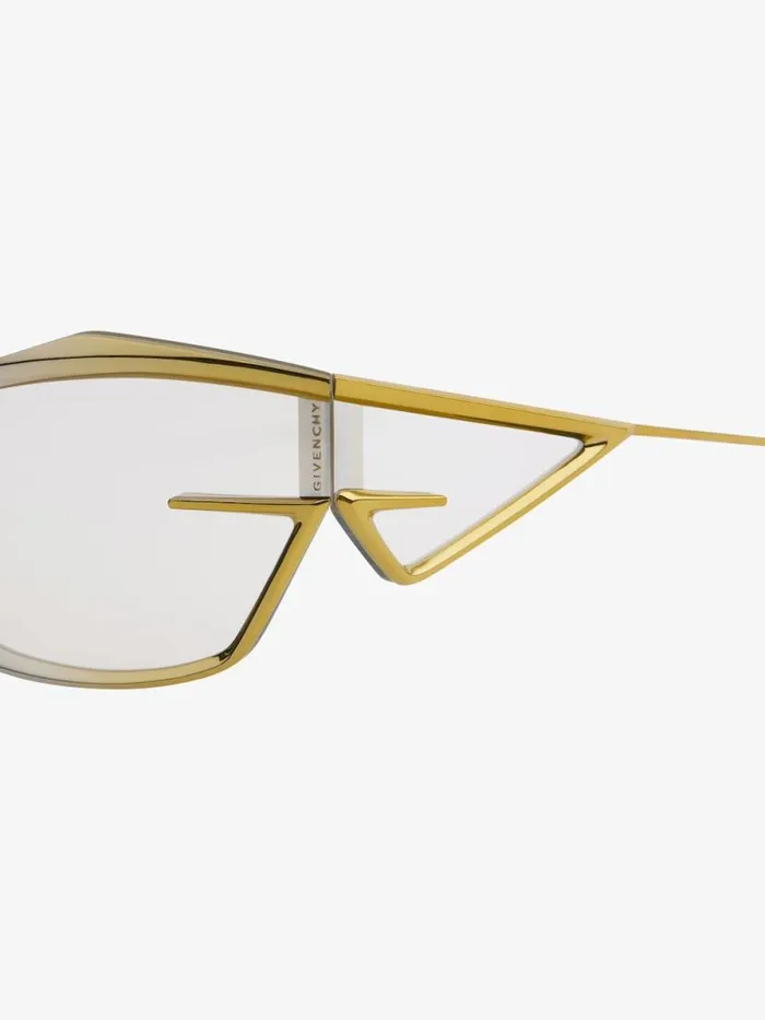 WomenMen Sunglasses Givenchy Giv Cut Unisex Sunglasses In Metal Dark Yellow WomenMen Sunglasses Givenchy Giv Cut Unisex Sunglasses In Metal Dark Yellow