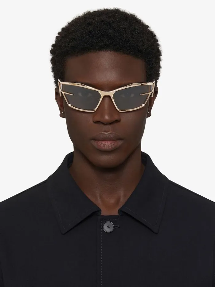 WomenMen Sunglasses Givenchy Giv Cut Unisex Sunglasses In Metal Rose Golden
