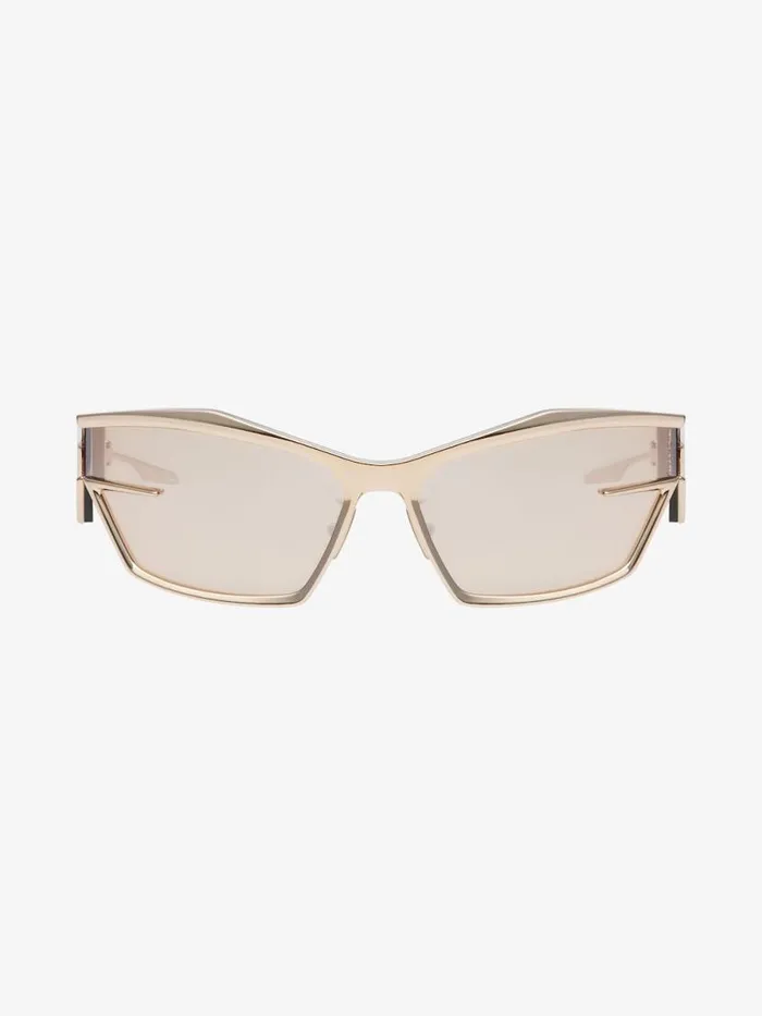 WomenMen Sunglasses Givenchy Giv Cut Unisex Sunglasses In Metal Rose Golden