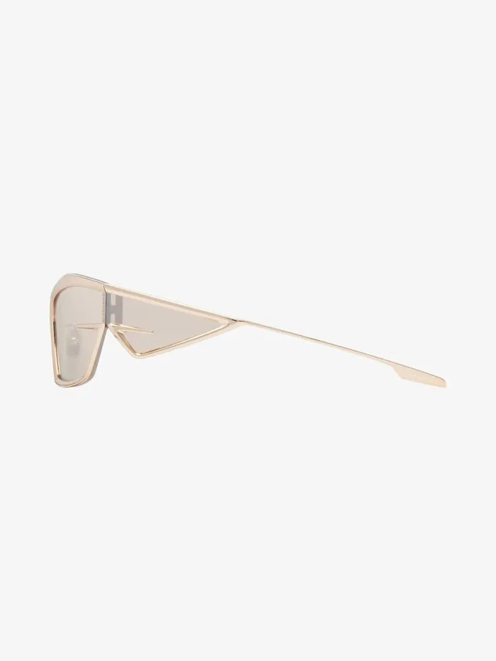 WomenMen Sunglasses Givenchy Giv Cut Unisex Sunglasses In Metal Rose Golden