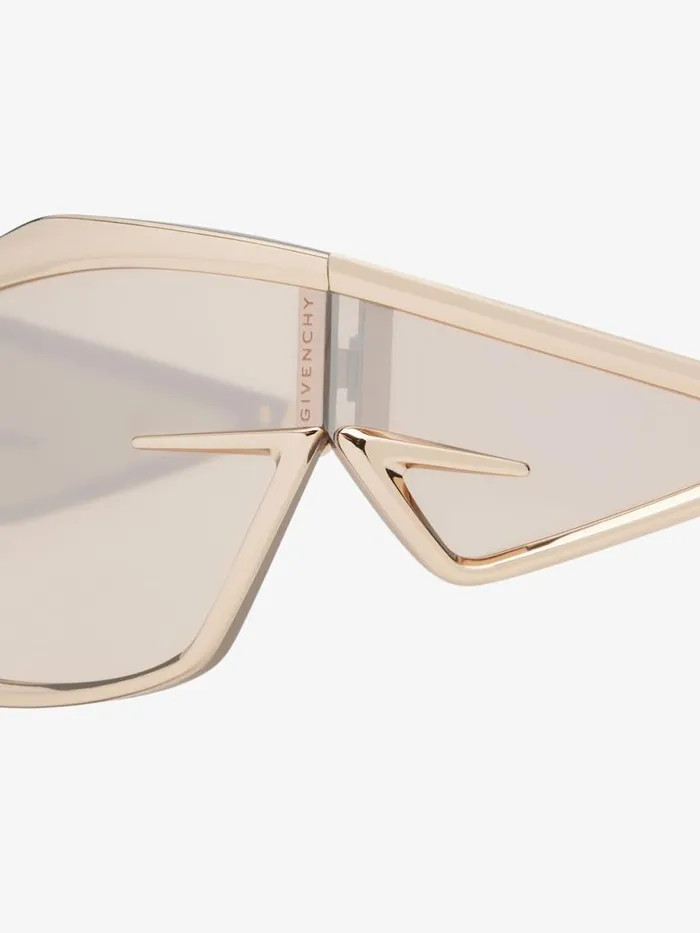 WomenMen Sunglasses Givenchy Giv Cut Unisex Sunglasses In Metal Rose Golden