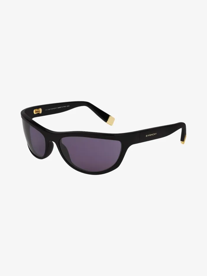 WomenMen Sunglasses Givenchy Show Unisex Sunglasses In Acetate Blackgolden