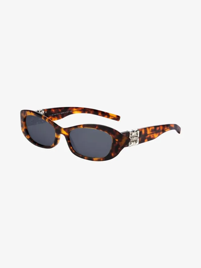 WomenMen Sunglasses Givenchy Show Unisex Sunglasses In Acetate Havanna