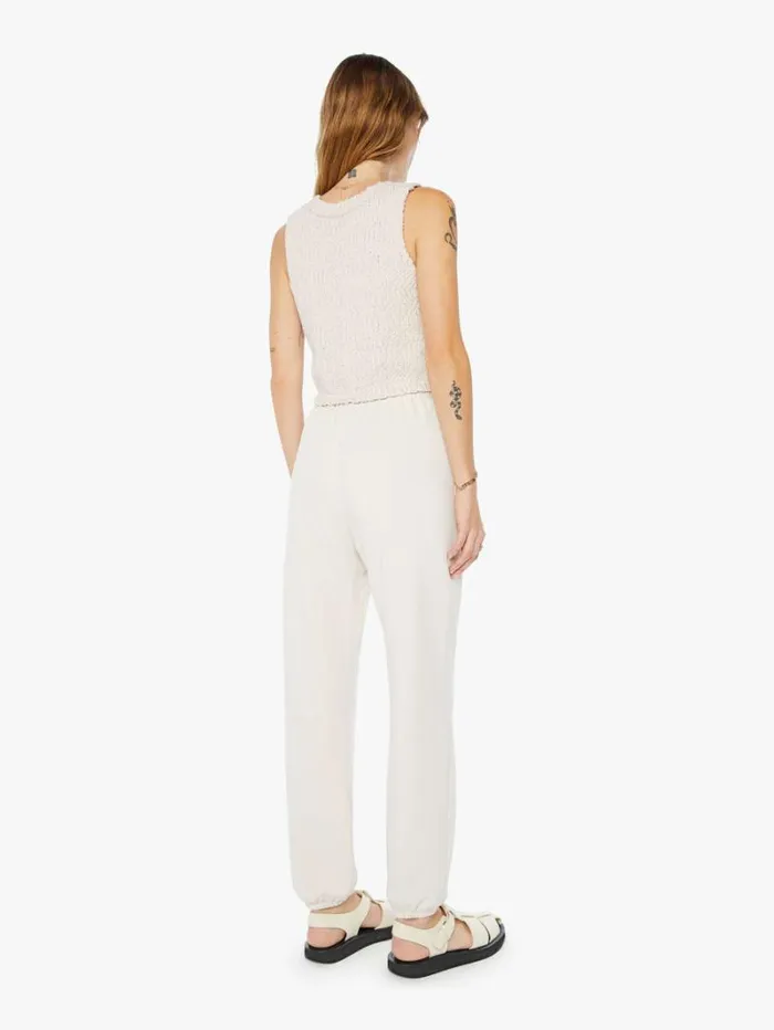 Women Mother Denim Mason Sweatpant W Pockets Lunar