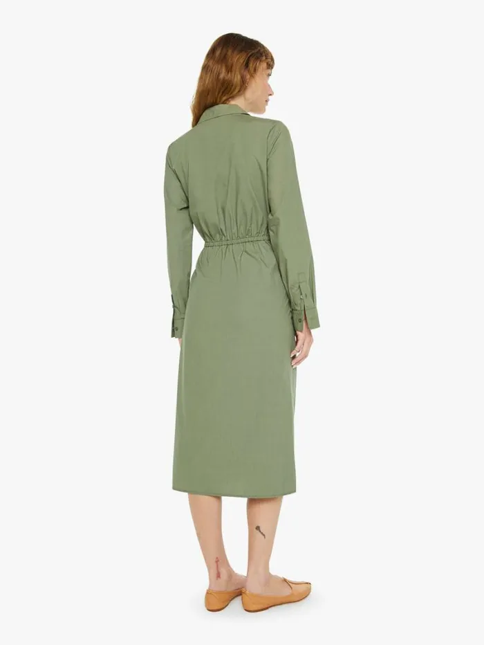 Women Mother Denim Mccallister Dress Army Green