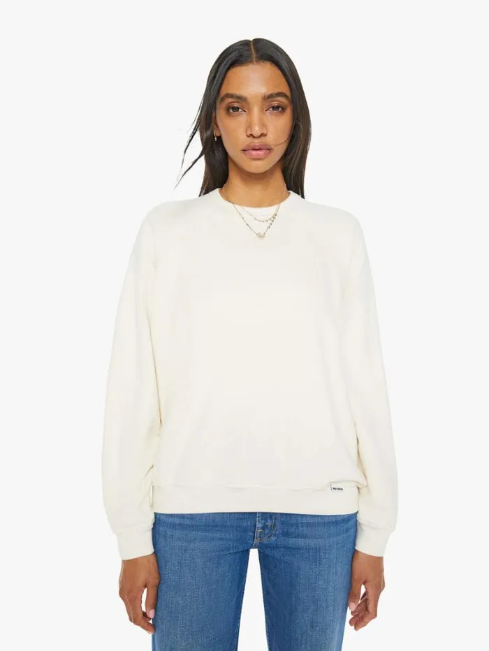 Women Mother Denim The Biggie Concert Cream