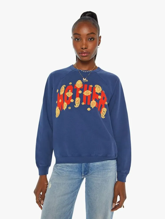 Women Mother Denim The Biggie Concert Mother Paisley