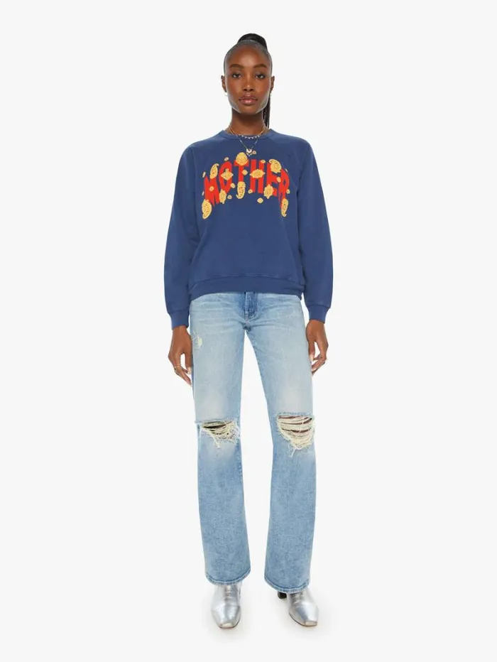 Women Mother Denim The Biggie Concert Mother Paisley