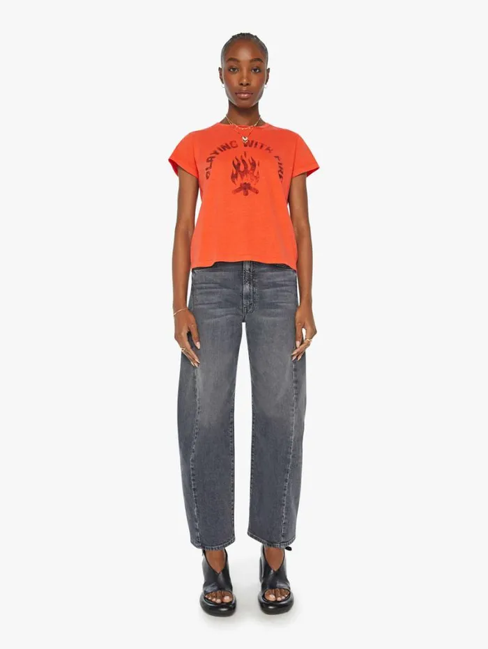 Women Mother Denim The Boxy Goodie Goodie Playing With Fire