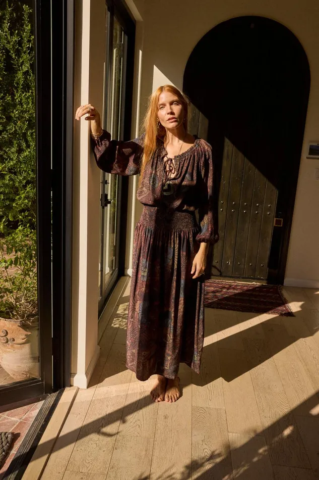 Women Natalie Martin Bottoms Bella Skirt Peacock Kalamata