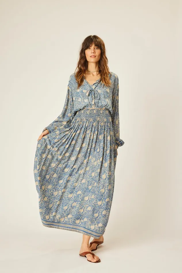 Women Natalie Martin Bottoms Bella Skirt Water Lily Blue