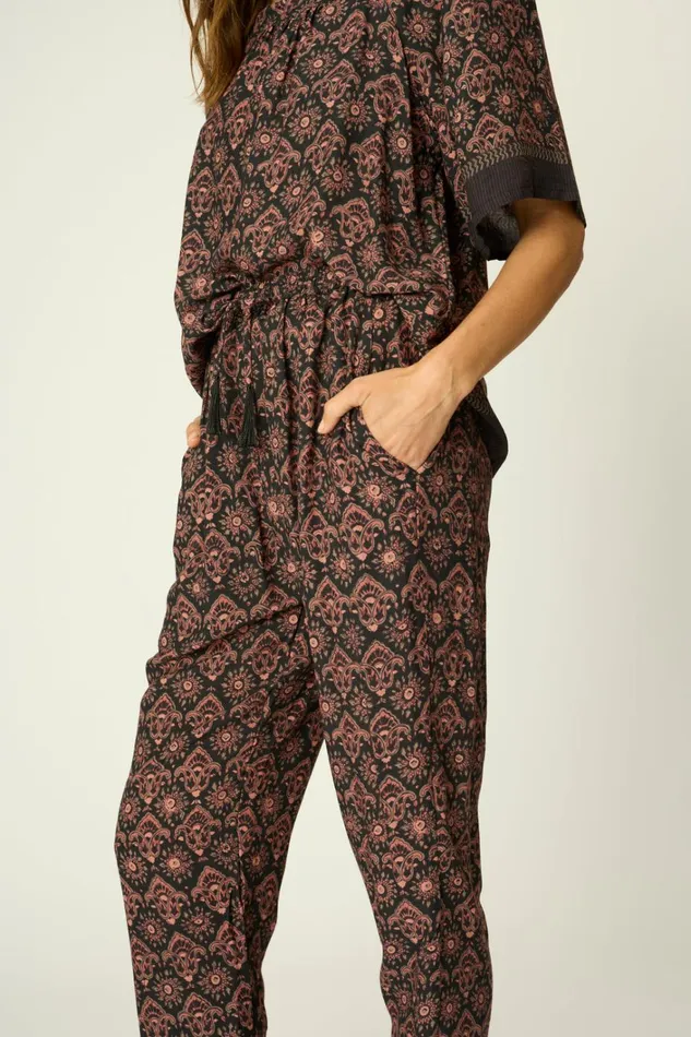Women Natalie Martin Bottoms Bianca Pant Fleurdelis Black Women Natalie Martin Bottoms Bianca Pant Fleurdelis Black