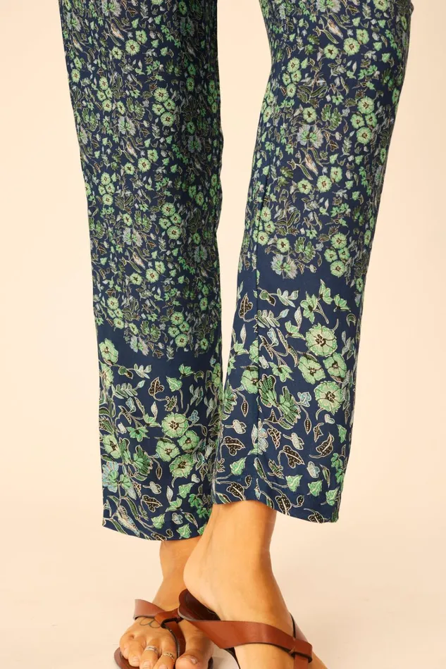 Women Natalie Martin Bottoms Bianca Pant Petite Fleur Marine